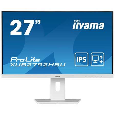Монитор 27" liyama XUB2792HSU-W5 IPS 1920х1080 4ms HDMI, DisplayPort, VGA