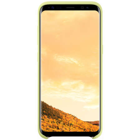 Чехол для Samsung Galaxy S8+ SM-G955 Silicone Cover, зеленый