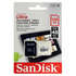 Micro SecureDigital 128Gb SanDisk Ultra microSDXC class 10 UHS-1 (SDSQUNB-128G-GN6TA) + адаптер SD