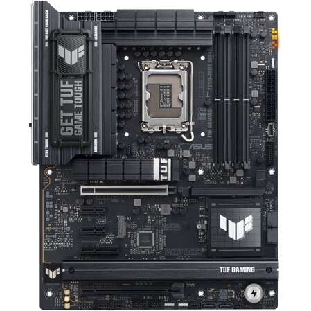 Материнская плата ASUS TUF Gaming Z890-Plus WiFi Z890 Soc-1851 4xDDR5, 4xSATA3, RAID, 4хM.2, 5xPCI-E16x, 6xUSB3.2, 2xUSB3.2 Type C, DP, HDMI, WiFi, 2.5Glan, ATX