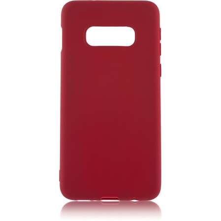Чехол для Samsung Galaxy S10e SM-G970 Brosco Colourful темно-красный