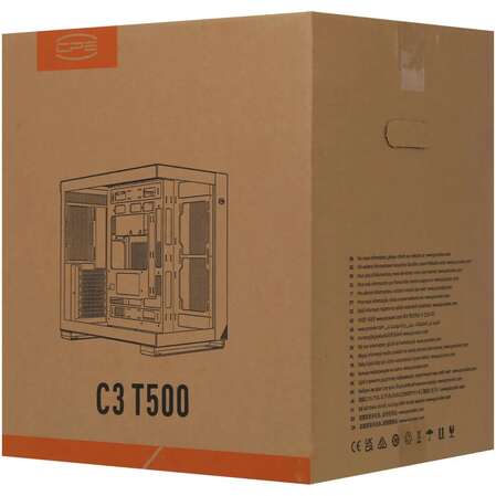 Корпус ATX Miditower PcCooler C3 T500 BK Black