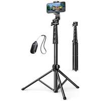 Монопод для селфи Ugreen LP680 (15609) Bluetooth Tripod Stand, черный
