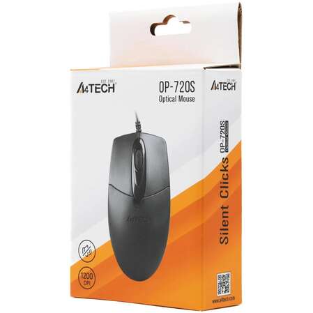 Мышь A4Tech OP-720S Black