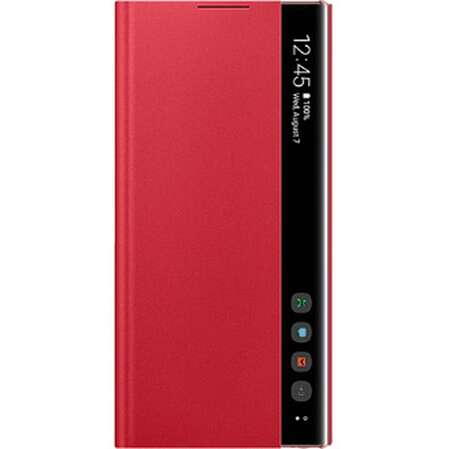 Чехол для Samsung Galaxy Note 10 (2019) SM-N970 Clear View Cover красный
