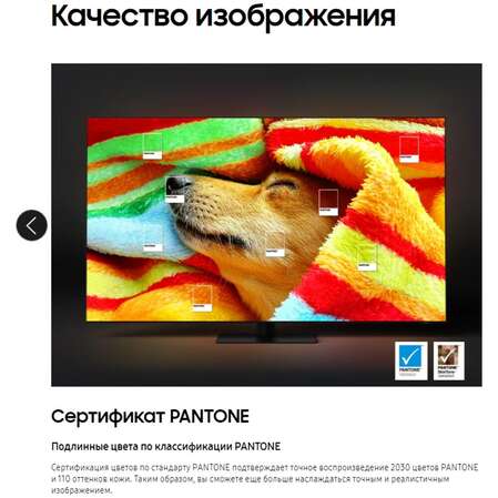 Телевизор 43" Samsung QE43Q60DAUXRU 2024 (4K UHD 3840x2160, Smart TV) серый (EAC)