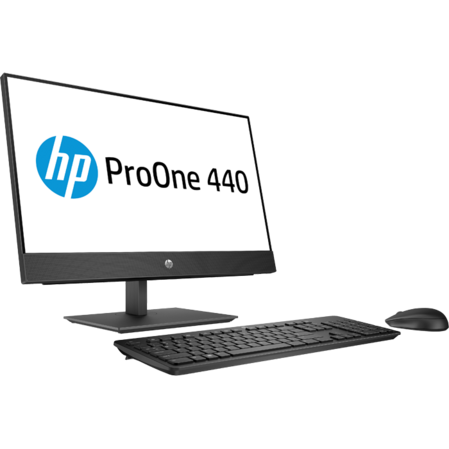 Моноблок HP ProOne 440 G4 5BM09ES 24" FullHD Core i3 8100T/8Gb/256Gb SSD/DVD/Kb+m/Win10 Pro