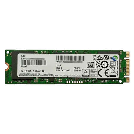 Внутренний SSD-накопитель 1024Gb Samsung PM871A MZNLN1T0HMLH-000002 M.2 2280 SATA3 OEM