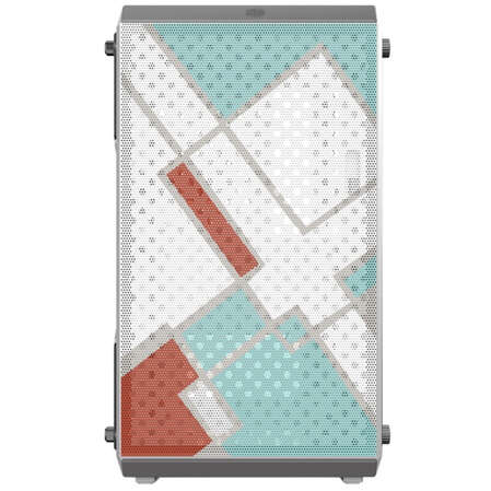 Корпус MicroATX Minitower Cooler Master MasterBox Q300L Retro MCB-Q300L-WANN-SRE White/Red/Blue