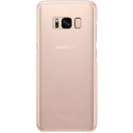 Чехол для Samsung Galaxy S8 SM-G950 Clear Cover, розовой