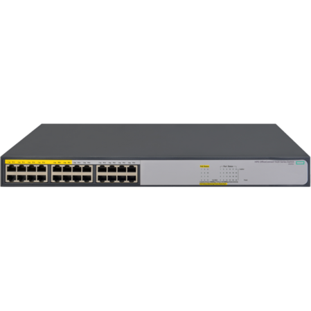 Коммутатор HPE OfficeConnect 1420 24G 12PoE+ 124W неуправляемый ( JH019A )