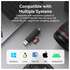 Card Reader Vention CLKB0 USB 3.0 A+C SD+TF Черный