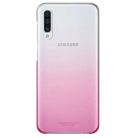 Чехол для Samsung Galaxy A50 (2019) SM-A505 Gradation Cover розовый