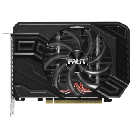 Видеокарта Palit GeForce GTX 1660 Ti 6144Mb, StormX 6G (NE6166T018J9-161F) DVI-D, HDMI, DP, Ret