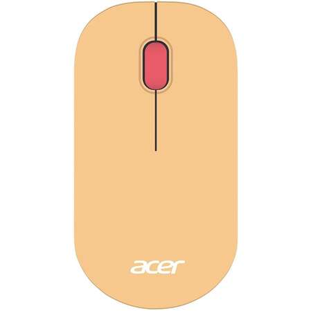 Клавиатура+мышь Acer OCC205 Wireless Beige/Pink