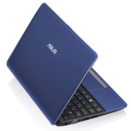 Нетбук Asus EEE PC 1015B Blue AMD C50/2Gb/320Gb/10.1"/Wi-Fi/bt/Windows 7 Starter