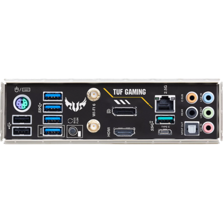Материнская плата ASUS TUF Gaming B550M-Plus WiFi II B550 Socket AM4 4xDDR4, 4xSATA3, RAID, 2xM.2, 2xPCI-E16x, 5xUSB3.2, 1xUSB3.2 Type C, DP, HDMI, Wi-Fi, 2.5Glan, mATX