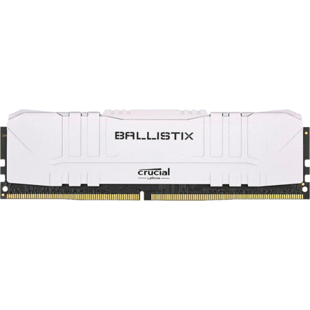 Модуль памяти DIMM 8Gb DDR4 PC25600 3200MHz Crucial Ballistix White (BL8G32C16U4W)