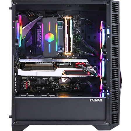 Корпус ATX Miditower Zalman Z3 Iceberg Black