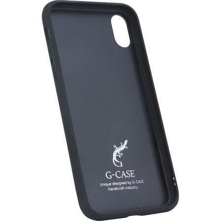 Чехол для Apple iPhone Xr G-Case Carbon черный