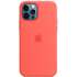 Чехол для Apple iPhone 12\12 Pro Silicone Case with MagSafe Pink Citrus