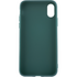 Чехол для Apple iPhone Xs Brosco Colourful, накладка, зеленый