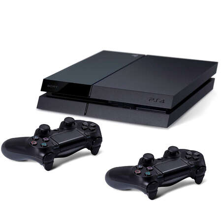 Игровая приставка Sony PlayStation 4 1Tb Black + дополнительный контроллер