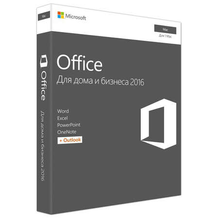 Microsoft Office Home&Business 2011 для Mac 1PK Russian DVD (W6F-00232)