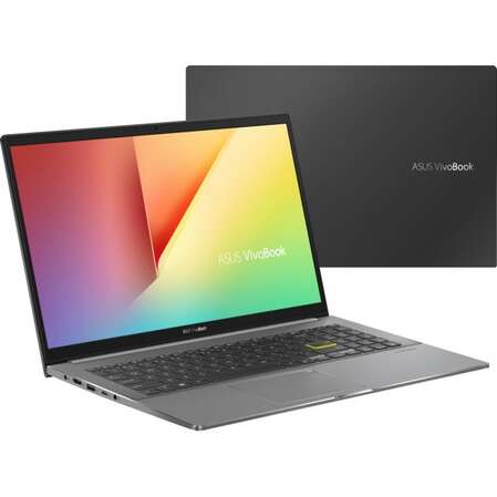 Ноутбук ASUS VivoBook 15 S533EQ-BN141R Core i7 1165G7/16Gb/512Gb SSD/NV MX350 2Gb/15.6" FullHD/Win10Pro Indie Black