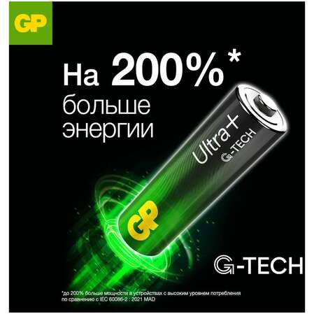 Батарейки GP 15AUPA21-2CRSB2 Ultra Plus Alkaline AA 2шт