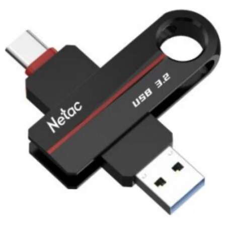 USB Flash накопитель 256GB Netac US18  ( NT03US18C-256G-32BK ) USB3.2, TypeC