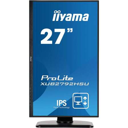 Монитор 27" Iiyama ProLite XUB2792HSU-B1 IPS 1920x1080 4ms HDMI, DisplayPort, USB (видео), VGA