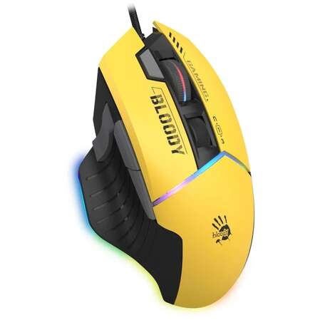 Мышь A4Tech Bloody W95 Max Sports Lime проводная