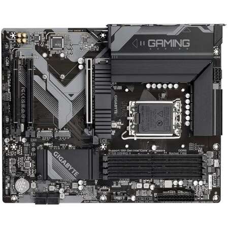 Материнская плата Gigabyte B760 Gaming X B760 Socket-1700 4xDDR5, 4xSATA3, RAID, 3xM.2, 3xPCI-E16x, 2xUSB3.2, 1xUSB3.2 Type C, DP, HDMI, 2.5Glan, ATX