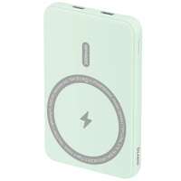 Внешний аккумулятор Olmio QM-06 MagSafe 20W 5000mAh Green