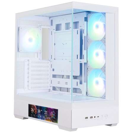 Корпус ATX Miditower Zalman P40 DS White