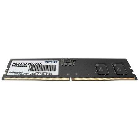 Модуль памяти DIMM 16Gb DDR5 PC44800 5600MHz Patriot Memory (PSD516G560081)