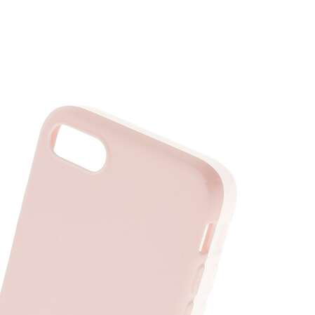 Чехол для Apple iPhone 7\8\SE (2020) Brosco Colourful светло-розовый
