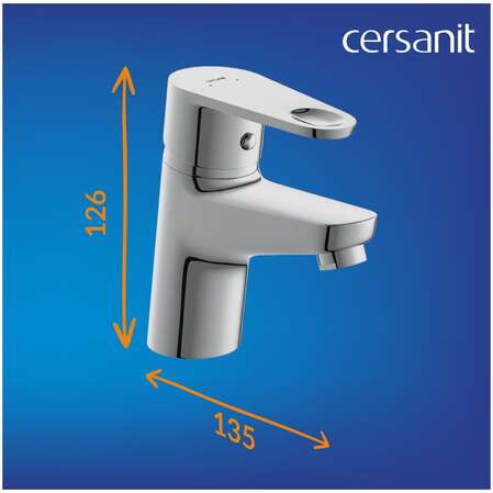 Смеситель для раковины Cersanit CARI 63025