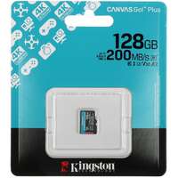 Карта памяти Micro SecureDigital 128Gb Kingston Canvas Go Plus SDXC (SDCG4/128GBSP)