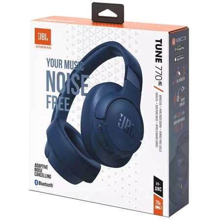 Bluetooth гарнитура JBL Tune 770 NC Blue