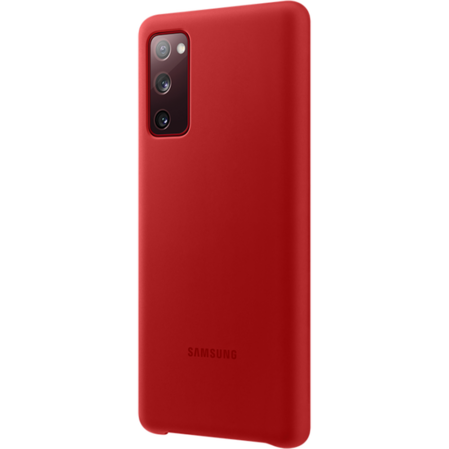 Чехол для Samsung Galaxy S20 FE SM-G780 Silicone Cover красный