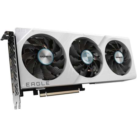 Видеокарта Gigabyte GeForce RTX 4060 Ti 8192Mb, Eagle Ice OC 8 Gb (GV-N406TEAGLEOC Ice-8GD) 2xHDMI, 2xDP, Ret