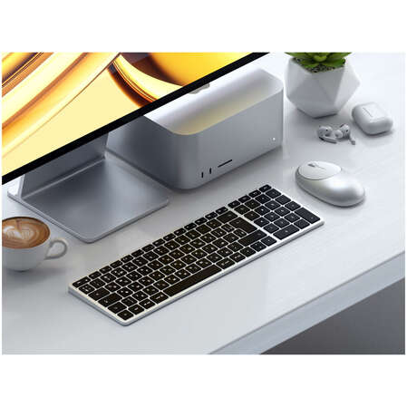 Клавиатура Satechi Slim X2 Bluetooth ST-BTSX2S-RU Silver