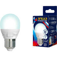 Светодиодная лампа Uniel Яркая LED-G45 7W/NW/E27/FR PLP01WH UL-00002418
