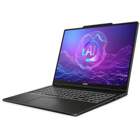 Ноутбук MSI Venture A16 AI+ A3HMG-026XRU AMD Ryzen AI 7 350/16Gb/1Tb SSD/860M/16" 2K OLED/DOS Grey