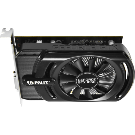 Видеокарта Palit GeForce GTX 1650 4096Mb, StormX 4G (NE51650006G1-1170F BULK) DVI-D, HDMI, OEM
