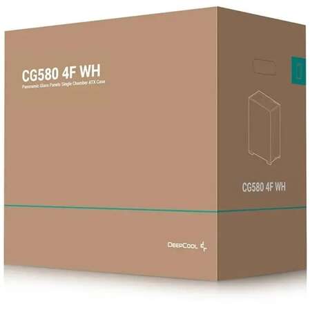 Корпус ATX Miditower Deepcool CG580 WH White
