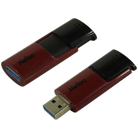 USB Flash накопитель 64GB Netac U182 ( NT03U182N-064G-30RE ) USB3.0 Красно-черный