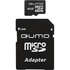 Micro SecureDigital 8Gb HC  Qumo , Class 10 (QM8GMICSDHC10) + SD адаптер